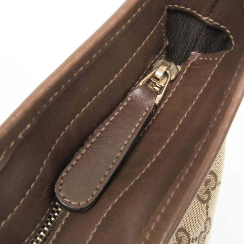 GUCCI Brown Leather Shoulder Bag - Picture 14 of 16